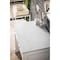James Martin Vanities De Soto 30in Countertop Unit, Bright White w/ 3 CM Eternal Jasmine Pearl Quartz Top 825-CU30-BW-3EJP - alternate 2